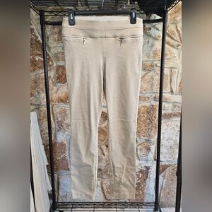 Beige Pull On Slacks